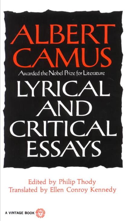 Lyrical and Critical Essays