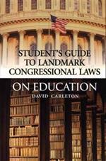 Landmark Congressional Laws on Education