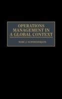 Operations Management in a Global Context