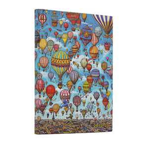 Cartoleria Agenda 2027 18 mesi Flexis, Pierre the Maze Detective, Midi, Horizontal Paperblanks