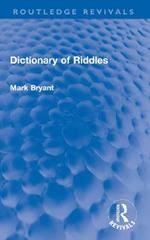 Dictionary of Riddles