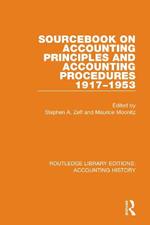 Sourcebook on Accounting Principles and Accounting Procedures, 1917-1953