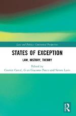 States of Exception: Law, History, Theory