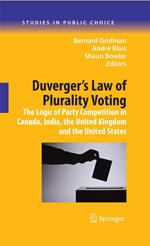 Duverger's Law of Plurality Voting