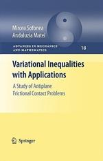 Variational Inequalities with Applications: A Study of Antiplane Frictional Contact Problems