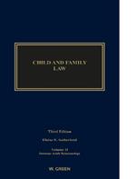 Child and Family Law: Edition 3, Volume II: Intimate Adult Relationships