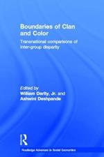 Boundaries of Clan and Color: Transnational Comparisons of Inter-Group Disparity
