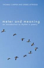 Meter and Meaning: An Introduction to Rhythm in Poetry