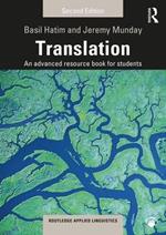 Translation: An advanced resource book for students