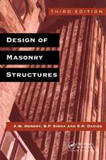 Design of Masonry Structures