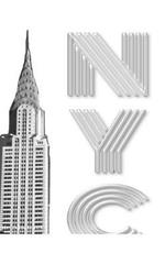 Chrysler Building NYC Writing Drawing Journal: NYC Chrysler drawing Journal