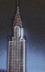 New York City Chrysler Building Writing journal: New york City
