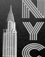 Iconic Chrysler Building New York City creative drawing journal: Iconic Chrysler Building sir Michael Designer drawing creative journal