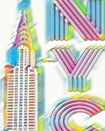 Rainbow Chrysler Building Writing Drawing Journal: Rainbow Chrysler Building Writing Drawing Journal