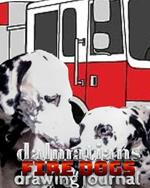Dalmatian fire dogs children's and adults coloring book creative journal: Dalmatian fire dogs children's and adults coloring book creative journal