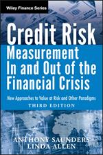 Credit Risk Management In and Out of the Financial Crisis