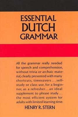 Essential Dutch Grammar - Henry R. Stern - cover