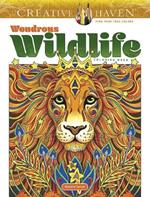 Creative Haven Wondrous Wildlife Coloring Book