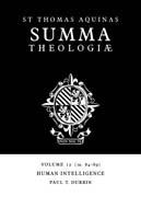 Summa Theologiae: Volume 12, Human Intelligence: 1a. 84-89