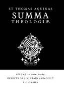 Summa Theologiae: Volume 27, Effects of Sin, Stain and Guilt: 1a2ae. 86-89