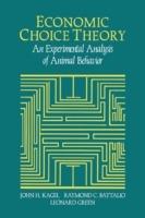 Economic Choice Theory: An Experimental Analysis of Animal Behavior