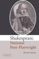 Shakespeare, National Poet-Playwright - Patrick Cheney - cover