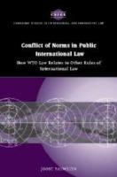 Conflict of Norms in Public International Law: How WTO Law Relates to other Rules of International Law