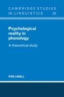 Psychological Reality in Phonology: A Theoretical Study