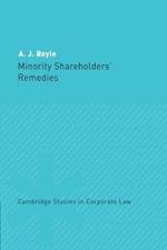 Minority Shareholders' Remedies