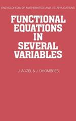 Functional Equations in Several Variables