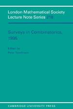 Surveys in Combinatorics, 1995