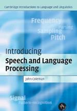 Introducing Speech and Language Processing