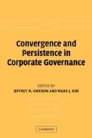 Convergence and Persistence in Corporate Governance