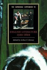 The Cambridge Companion to English Literature, 1500-1600