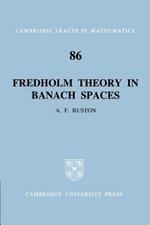 Fredholm Theory in Banach Spaces