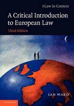 A Critical Introduction to European Law