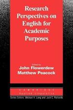 Research Perspectives on English for Academic Purposes