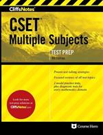 Cliffsnotes Cset Multiple Subjects 4th Edition