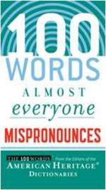 100 Words Almost Everyone Mispronounces