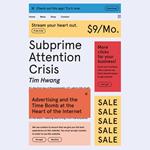Subprime Attention Crisis
