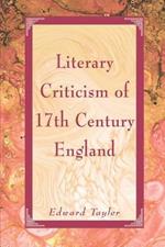 Literary Criticism of Seventeenth-Century England