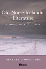 Old Norse-Icelandic Literature: A Short Introduction