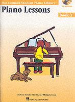 Piano Lessons Book 3  & Audio: Hal Leonard Student Piano Library