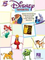 Disney favorites: Five-Finger Piano - 8 Songs for Beginners