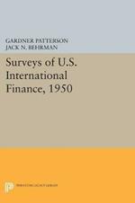 Surveys of U.S. International Finance, 1950