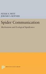 Spider Communication: Mechanisms and Ecological Significance