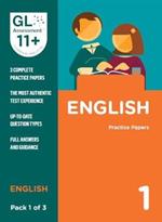 11+ Practice Papers English Pack 1 (Multiple Choice)