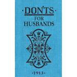 Don'ts for Husbands