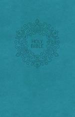 NKJV, Thinline Bible, Compact, Leathersoft, Blue, Red Letter, Comfort Print: Holy Bible, New King James Version