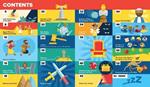 Bible Infographics for Kids Volume 2: Light and Dark, Heroes and Villains, and Mind-Blowing Bible Facts